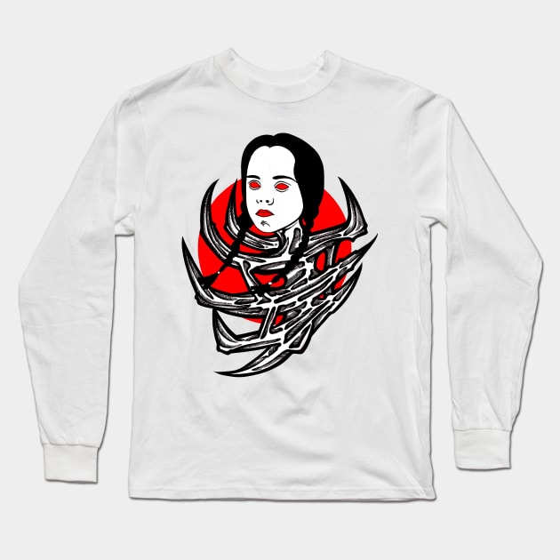 Wednesday Long Sleeve T-Shirt by FUN ART